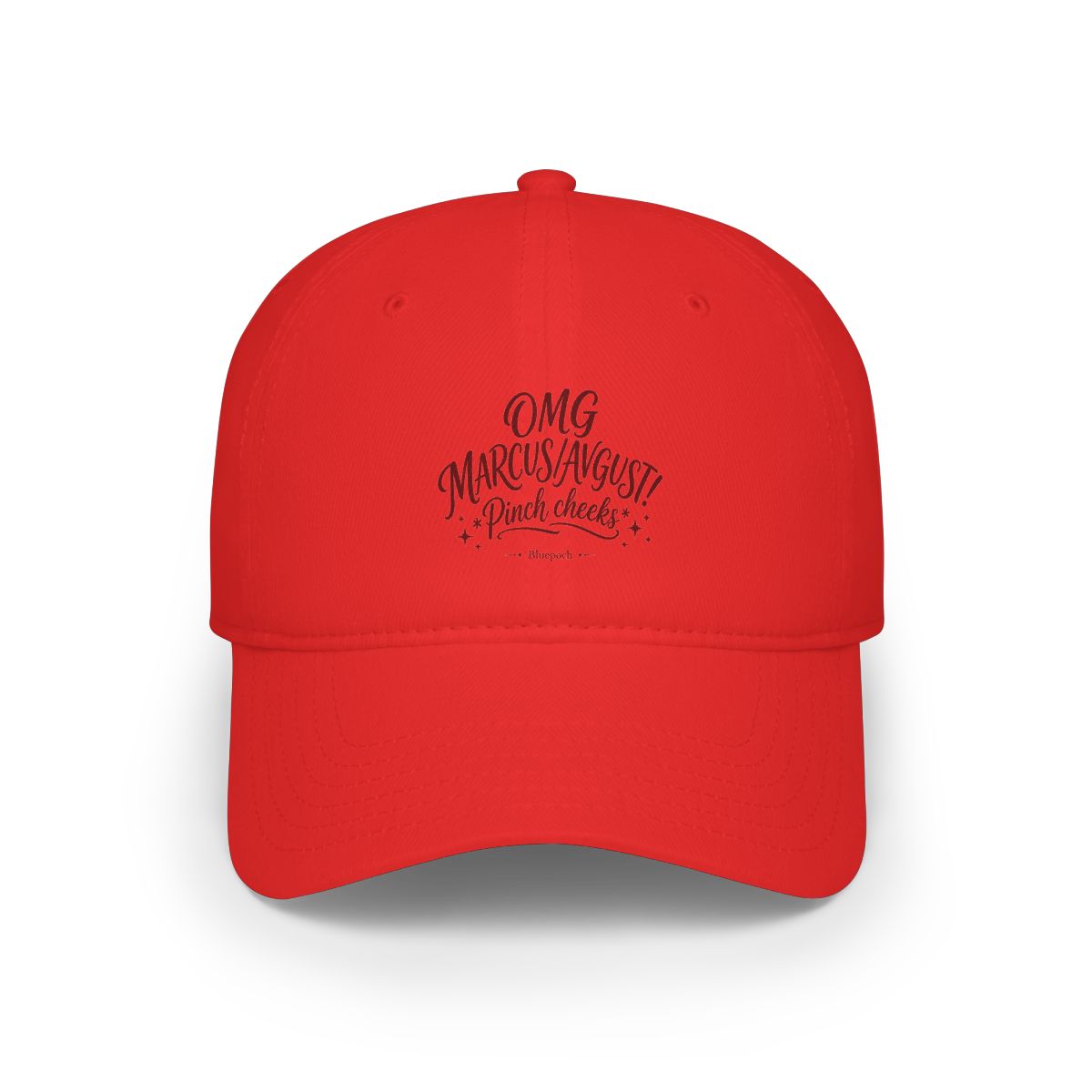 Reverse: 1999 "OMG MARCUS/AVGUST! *Pinch cheeks*" Hat