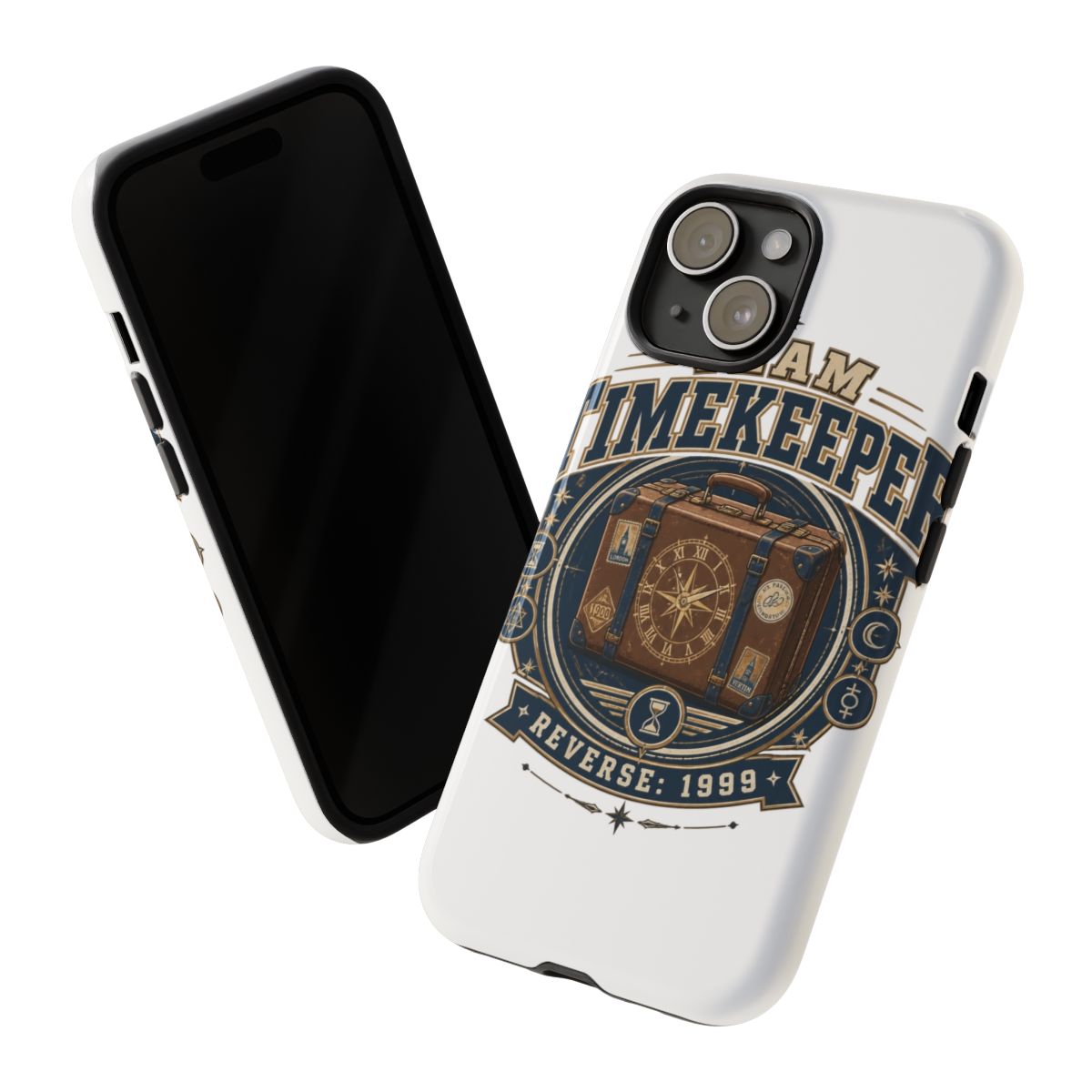 Reverse: 1999 "Team Timekeeper" Phone Case - alternate angle 1, merchandise