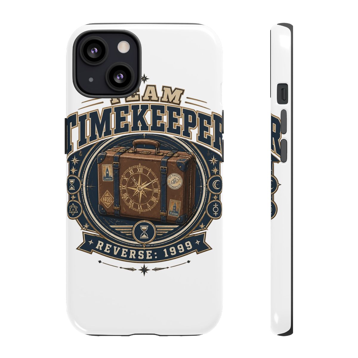 Reverse: 1999 "Team Timekeeper" Phone Case