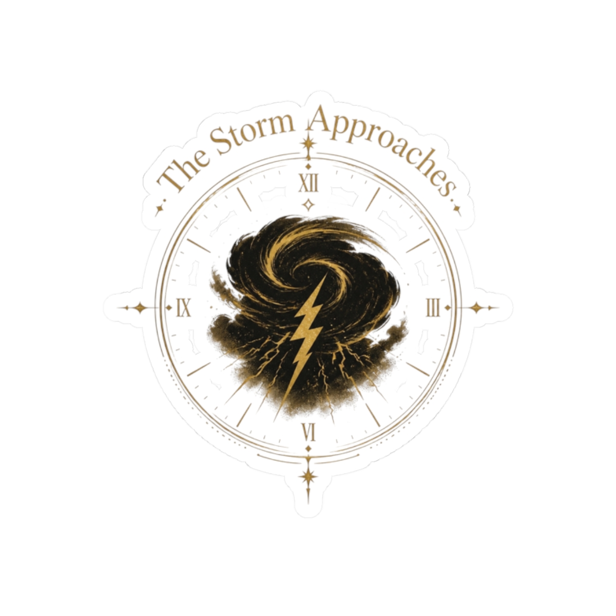 Reverse: 1999 "The Storm Approaches" Sticker